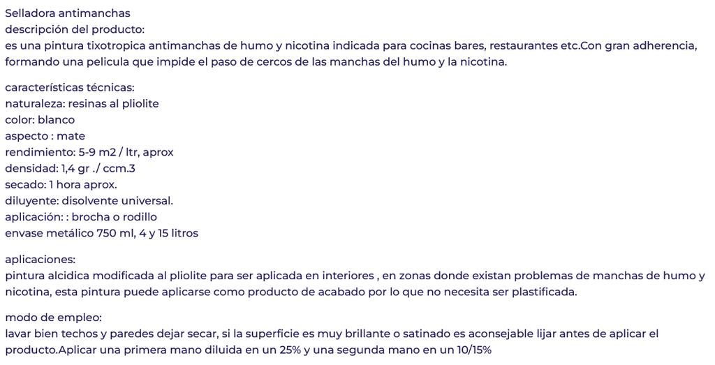 QUITAMANCHAS AL DISOLVENTE (ADORAL)