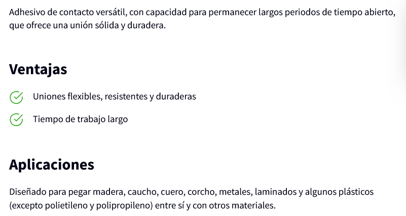 COLA DE CONTACTO BUNITEX P-55 (QUILOSA)