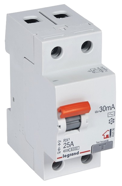 [402056] INTERRUPTOR DIFERENCIAL RX³ (2P - 230V~ - 30mA - Tipo AC, LEGRAND) (25A)