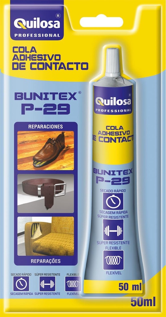 COLA DE CONTACTO BUNITEX P-29 (50ml; QUILOSA)