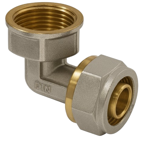 [C1612mcch] CODO COMPRESION MULTICAPA - ROSCA (Ø16 x 1/2, H)