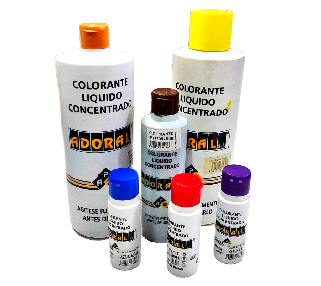 TINTE AL AGUA (60 ml, ADORAL)