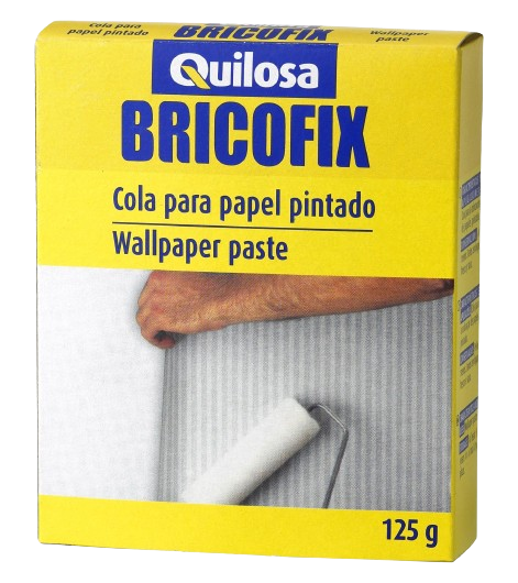 COLA PARA PAPEL PINTADO BRICOFIX (125g, QUILOSA)