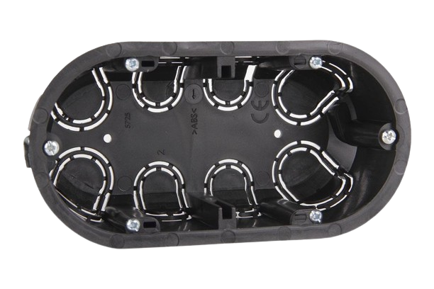 [51001275] CAJA MECANISMO EMPOTRAR 2 ELEMENTOS (140x68x46, COFAN)