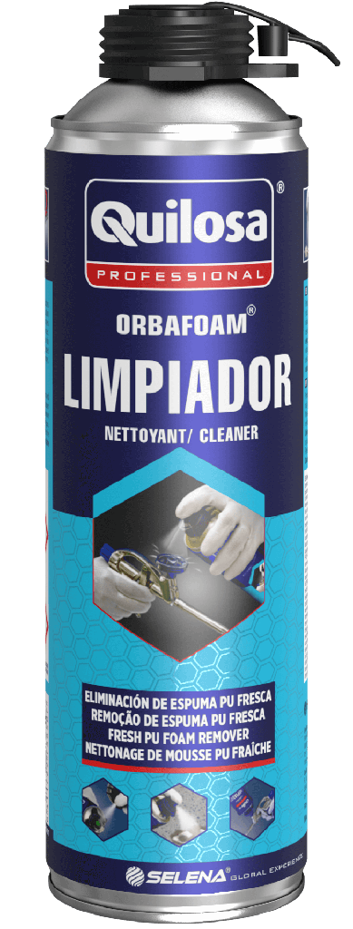 [10025032] LIMPIADOR DE ESPUMA PU ORBAFOAM (500ml, QUILOSA)