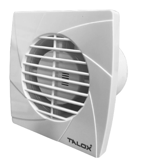 EXTRACTOR PARA BAÑOS (Ø10cm/147x106x148mm, TALOX)