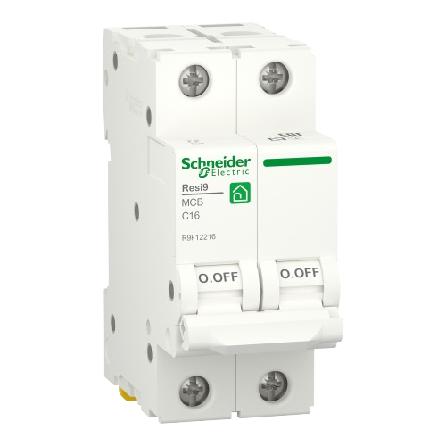 INTERRUPTOR MAGNETOTERMICO Resi9; 2P; 6000 A; 230 V (SCHNEIDER)