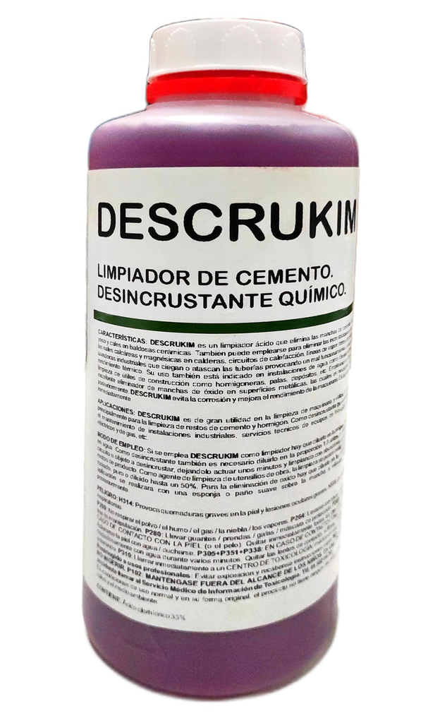 DESCRUKIM LIMPIADOR DE CEMENTO (IKM) (1 Litro)