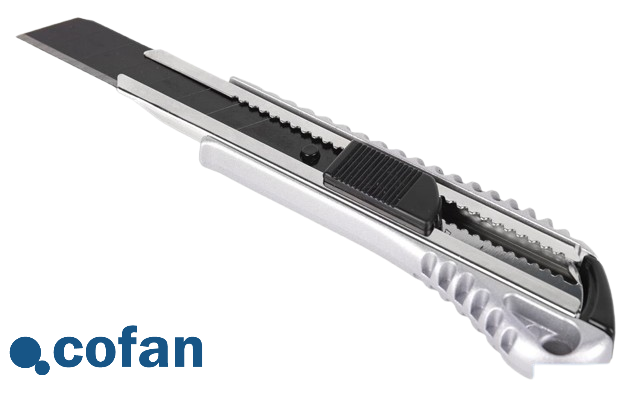 CUTTER DE ALUMINIO (18mm, COFAN)