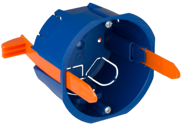 CAJA MECANISMO EMPOTRAR TABIQUE HUECO 1 ELEMENTO (68x46mm, SOLERA)