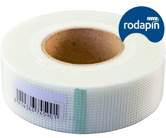 CINTA ADHESIVA MALLA (5cmⅹ90m, RODAPIN)