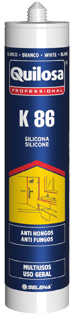 SILICONA ACIDA ORBASIL K 86 (GRIS, 300ml, QUILOSA)