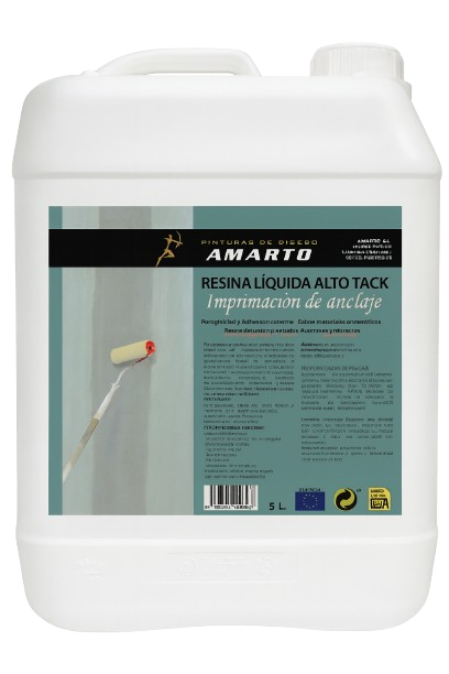 PUENTE DE UNION RESINA LIQUIDA ALTO TACK (5L, AMARTO)
