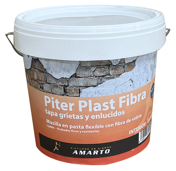  EMPLASTE AL USO CON FIBRA (5Kg, PITER PLAST)