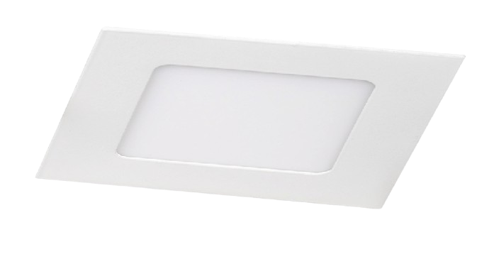[5092-016W3K] DOWNLIGHT LED CUADRADO BLANCO EMPOTRAR (6W/3000K, CONALUX)