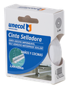 CINTA SELLADORA ADHESIVA IMPERMEABLE (2,4m x 22mm, UNECOL)
