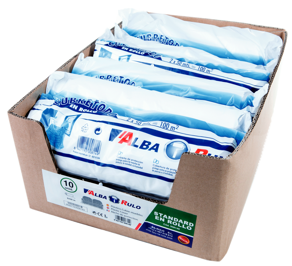 CUBRETODO STANDAR EN ROLLO (2 x 50m, ABR)
