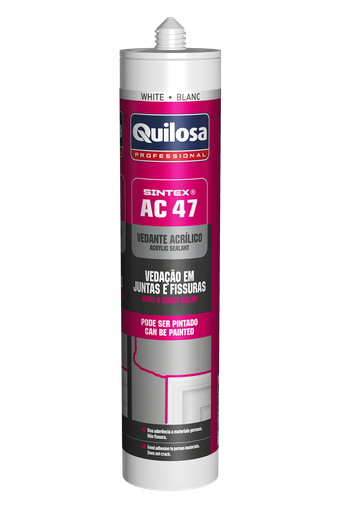 MASILLA ACRILICA SINTEX AC 47 (BLANCO, 300ml, QUILOSA)