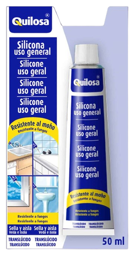 [10042930] TUBO SILICONA USO GENERAL BLANCO (50ml; QUILOSA)