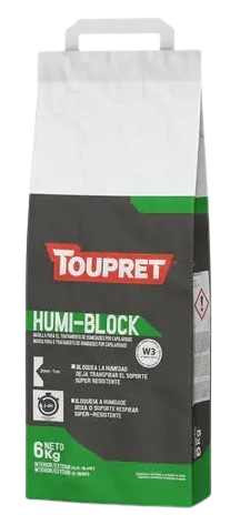 [HUMIB06EP] MASILLA PARA LA HUMEDAD HUMI-BLOCK (6Kg, TOUPRET)