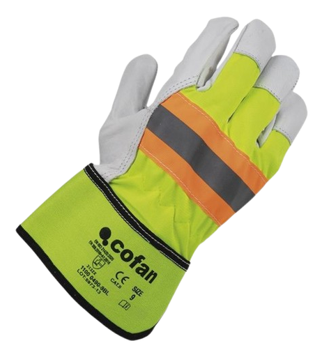 [11000490-9BL] GUANTES VACUNO REFLECTANTE (COFAN)