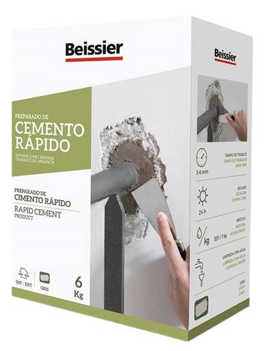 [70166-002] CEMENTO RAPIDO (1.5Kg, BEISSIER)