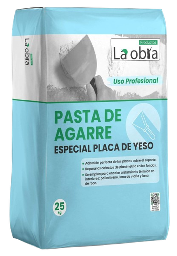 PASTA DE AGARRE (25Kg, LA OBRA)