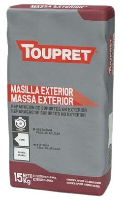 [REPEXP15EP] MASILLA EXTERIOR EN POLVO (15Kg, TOUPRET)