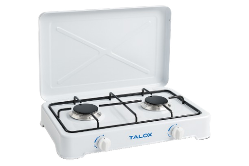 [PMST-GS31 / 14938] HORNILLO 2 FUEGOS GAS CON TAPA PRO (50cm, TALOX)