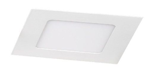 [5092-016W3K] DOWNLIGHT LED CUADRADO BLANCO EMPOTRAR (6W/3000K, CONALUX)