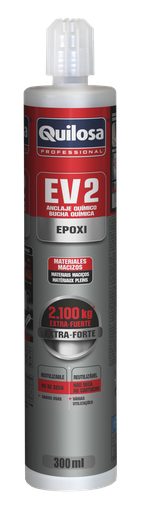[10042375] ANCLAJE QUIMICO EV2 EPOXI GRIS (300ml, QUILOSA)