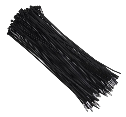 BRIDAS NYLON NEGRO PA 6.6 100Uds COFAN