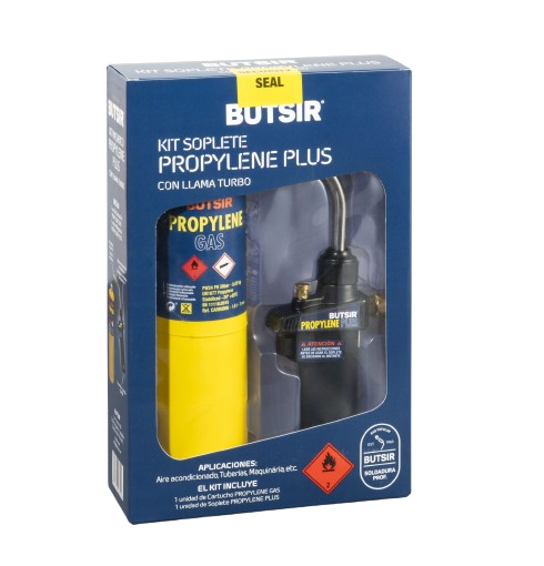 [COCH0017] KIT SOPLETE + CARTUCHO PROPYLENE PLUS GAS (BUTSIR)