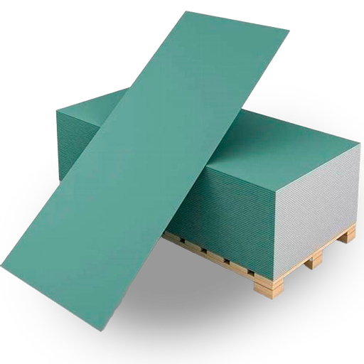 PLACA YESO STD VERDE (BA13, INTERPLAC)