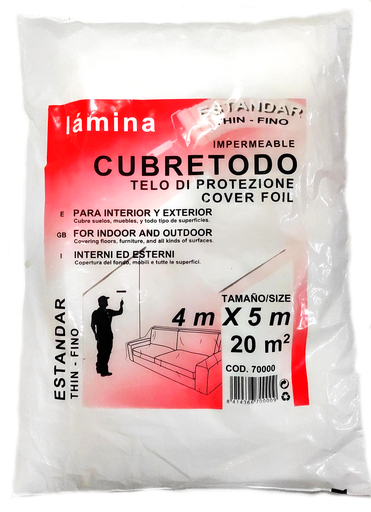 LAMINA CUBRETODO ESTANDAR (4 x 5m, RODAPIN)