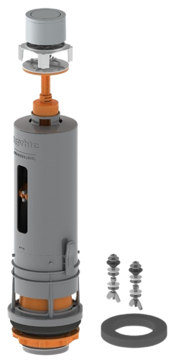 [70113] MECANISMO DESCARGA PULSADOR + KIT TAZA TANQUE HYDRO (PRHIE)